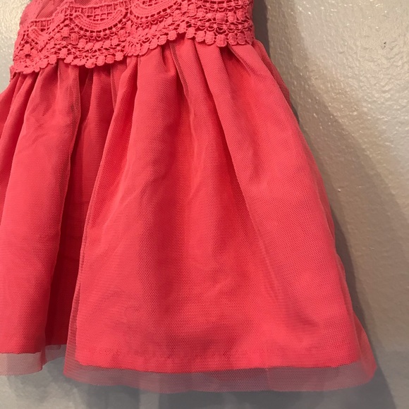 Carter’s Crochet Floral Lace Dress - Picture 4 of 8